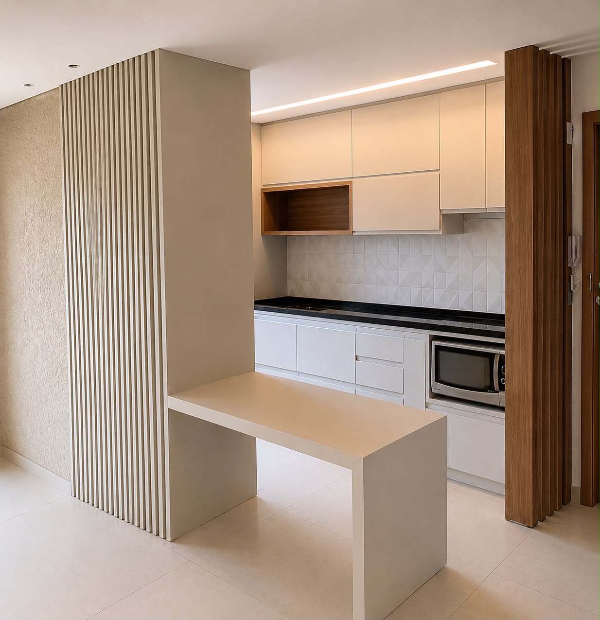 Cozinhas e espaços gourmet — projeto 4 da Marcenaria Quatro Irmãos